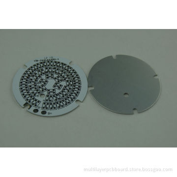Round Custom 1-4layers Led Aluminum Based Printed Circuit Boards 0.5mm ~ 3.0mm